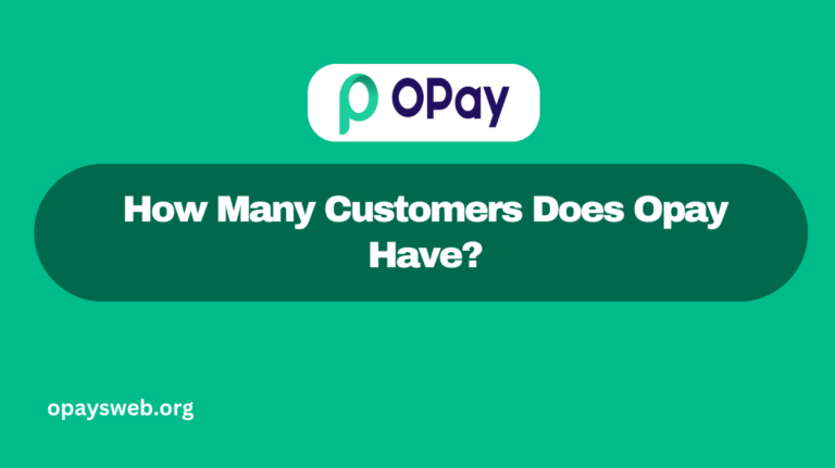 How Many Customers Does Opay Have?